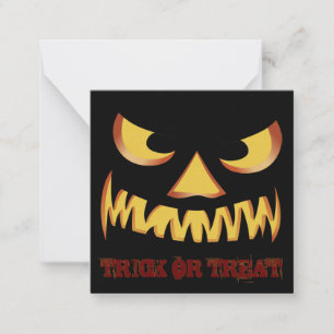 Platte kaart notitiekaartje