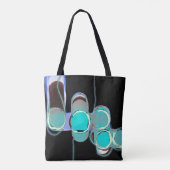 Platte kaart tote bag (Achterkant)