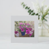 Platte Kaart voor speciale berichten of aankondigi (Staand voorkant)