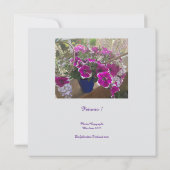 Platte Kaart voor speciale berichten of aankondigi (Achterkant)