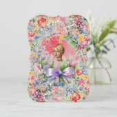 Platte Kaarten 10 Rood (Cameo Garden) RFPMDesigns  (Staand voorkant)