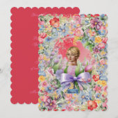 Platte Kaarten 11 Rood (Cameo Garden) RFPMDesigns  (Voorkant / Achterkant)