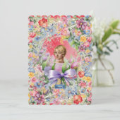 Platte Kaarten 11 Rood (Cameo Garden) RFPMDesigns  (Staand voorkant)