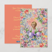 Platte Kaarten 1 Perzik(Cameo Garden)RFPMDesigns20 (Voorkant / Achterkant)