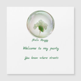 Platte kaarten magnetische kaarten