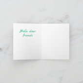 Platte kaarten notitiekaartje (Binnen)