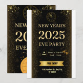 Platte kerstkaart (Voorkant / Achterkant)