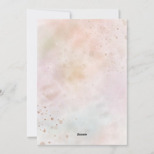 Platte kerstkaart  (Achterkant)