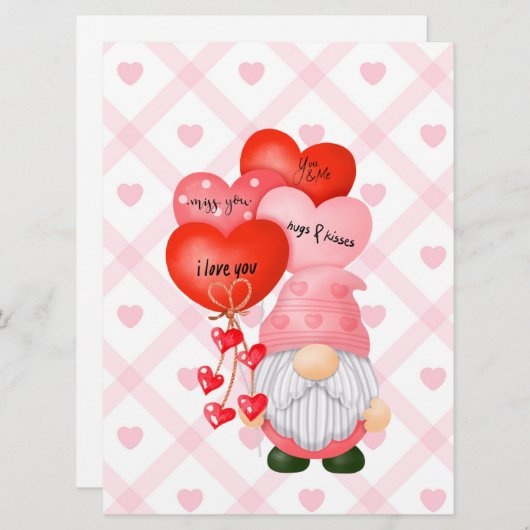 Platte Kerstkaart (Voorkant / Achterkant)