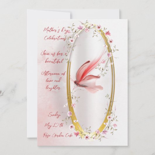 Platte kerstkaart  (Voorkant)