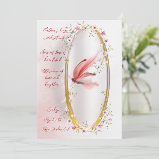 Platte kerstkaart  (Staand voorkant)