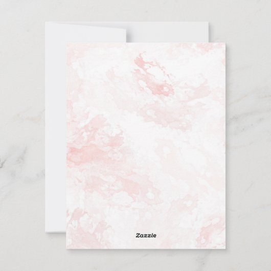 Platte kerstkaart  (Achterkant)