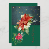 Platte kerstkaart  (Voorkant / Achterkant)