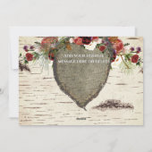 platte kerstkaart (Achterkant)