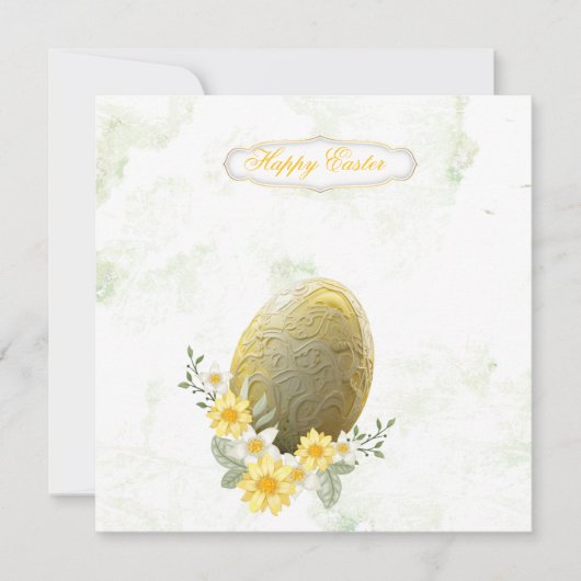 Platte kerstkaart  (Voorkant)