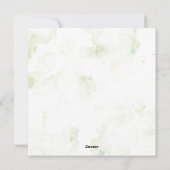 Platte kerstkaart  (Achterkant)