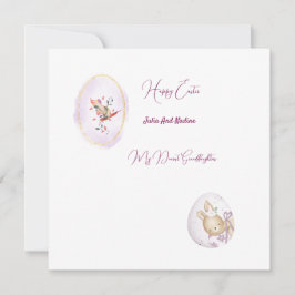 Platte kerstkaart kaart