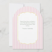 Platte kerstkaart "Prettig Pasen" . Kaart (Achterkant)