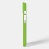 Platte limoengroene achtergrond – schooltextuur Case-Mate iPhone case (Achterkant / Links)