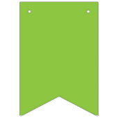 Platte limoengroene achtergrond – schooltextuur vlaggetjes (Eerste vlag)