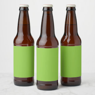 Platte limoengroene achtergrondtextuur bier etiket