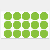 Platte limoengroene achtergrondtextuur labels (Vel)