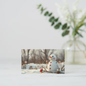 Platte Loyalty Card (Staand voorkant)