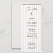 Platte Menu (Voorkant / Achterkant)