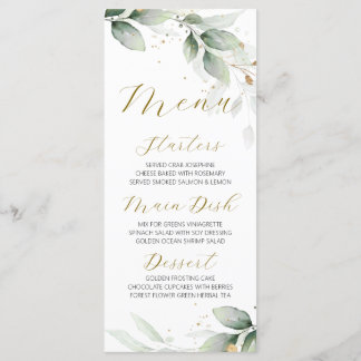 Platte Menu