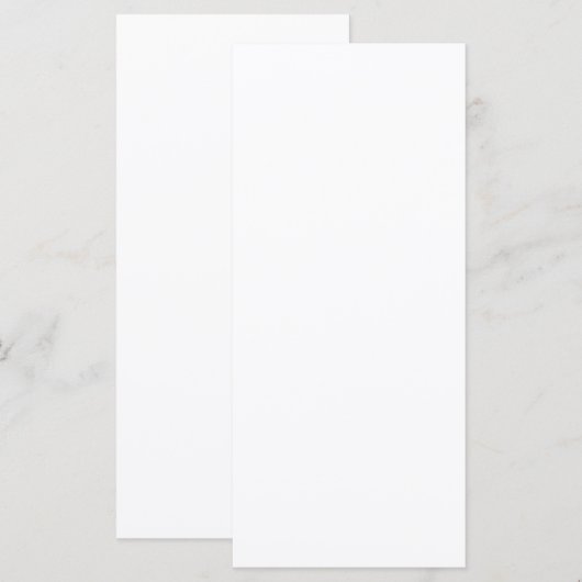 Platte Menu (Voorkant / Achterkant)