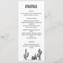 Platte menu