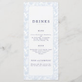 Platte menu (Achterkant)