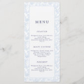 Platte menu (Voorkant)
