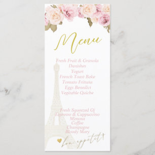 Platte menu