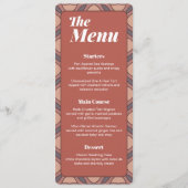 Platte menu (Voorkant)