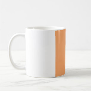 Platte Minimalistische Maanfase Mok - Warm Terraco
