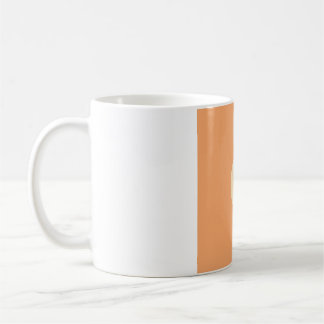 Platte Minimalistische Maanfase Mok - Warm Terraco