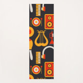 platte muziekinstrumenten yogamat (Voorkant)