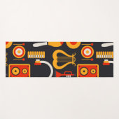 platte muziekinstrumenten yogamat (Voorkant (horizontaal))