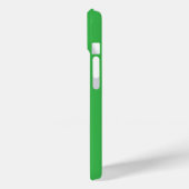 Platte Neon Groene Achtergrond – Schooltextuur Case-Mate iPhone Case (Achterkant / Links)
