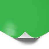 Platte Neon Groene Achtergrond – Schooltextuur Perfect Poster (Hoek)