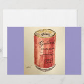 Platte notenkaart Cacao Briefpapier (Voorkant / Achterkant)