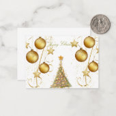 Platte Notenkaart Notitiekaartje (Voorkant / Achterkant in situ)