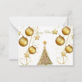 Platte Notenkaart Notitiekaartje (Voorkant)