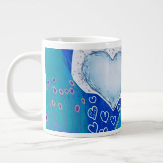 Platte Notitiekaart Grote Koffiekop
