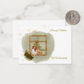 Platte notitiekaarten  notitiekaartje (Voorkant / Achterkant in situ)