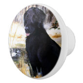 Platte omhulling keramische knop (Rechts)