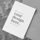 Platte papieren vel Uw ontwerp Upload 8,5" x 11"
