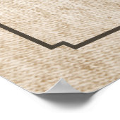 platte rugzak poster (Hoek)