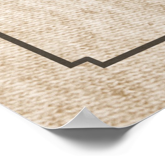  platte rugzak poster (Hoek)